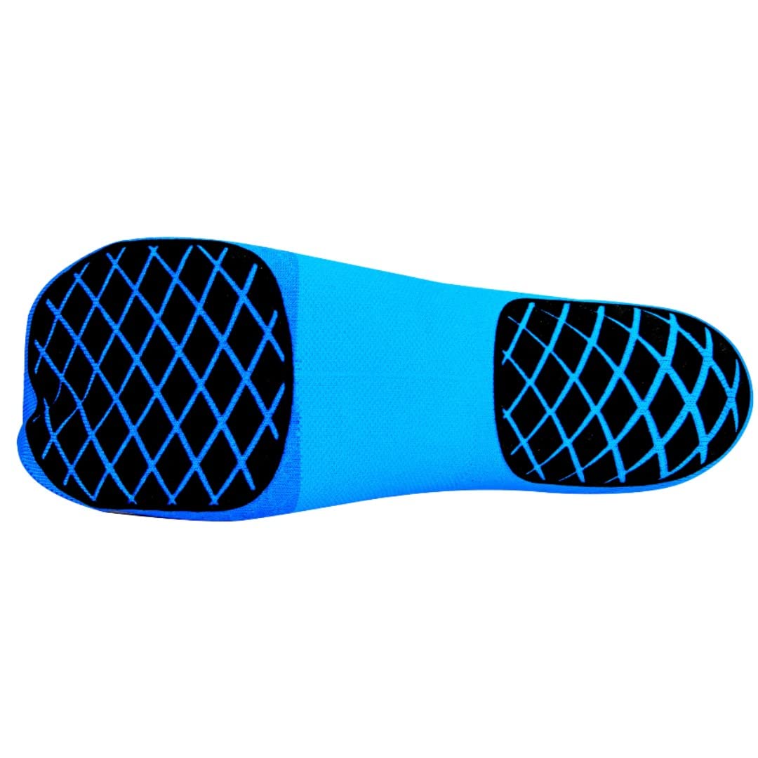 R-EVENGE Calza Pool Classic Q-NOVA, ideale per le attività in acqua e superfici bagnate. Antibatterica e antiscivolo (IT, Numero, 42, 45, Regular, Regular, Azzurro - Bianco)