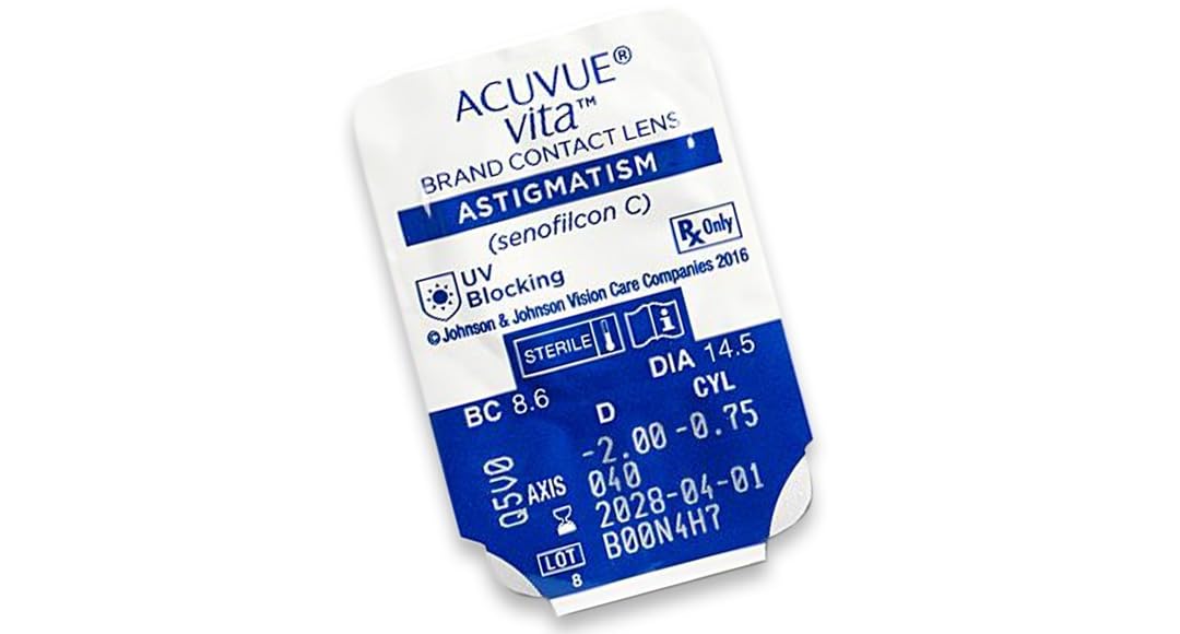 ACUVUE® VITA™ for ASTIGMATISM - Reemplazo Mensual - protección UV - 6 lentes