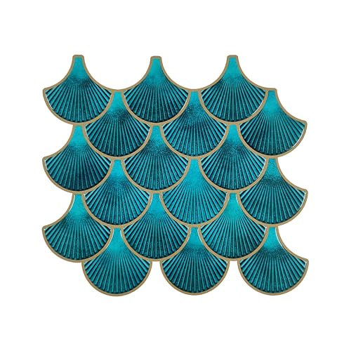 Mosaicowall Peel and Stick Backsplash self Adhesive Tile,3D Wall PU