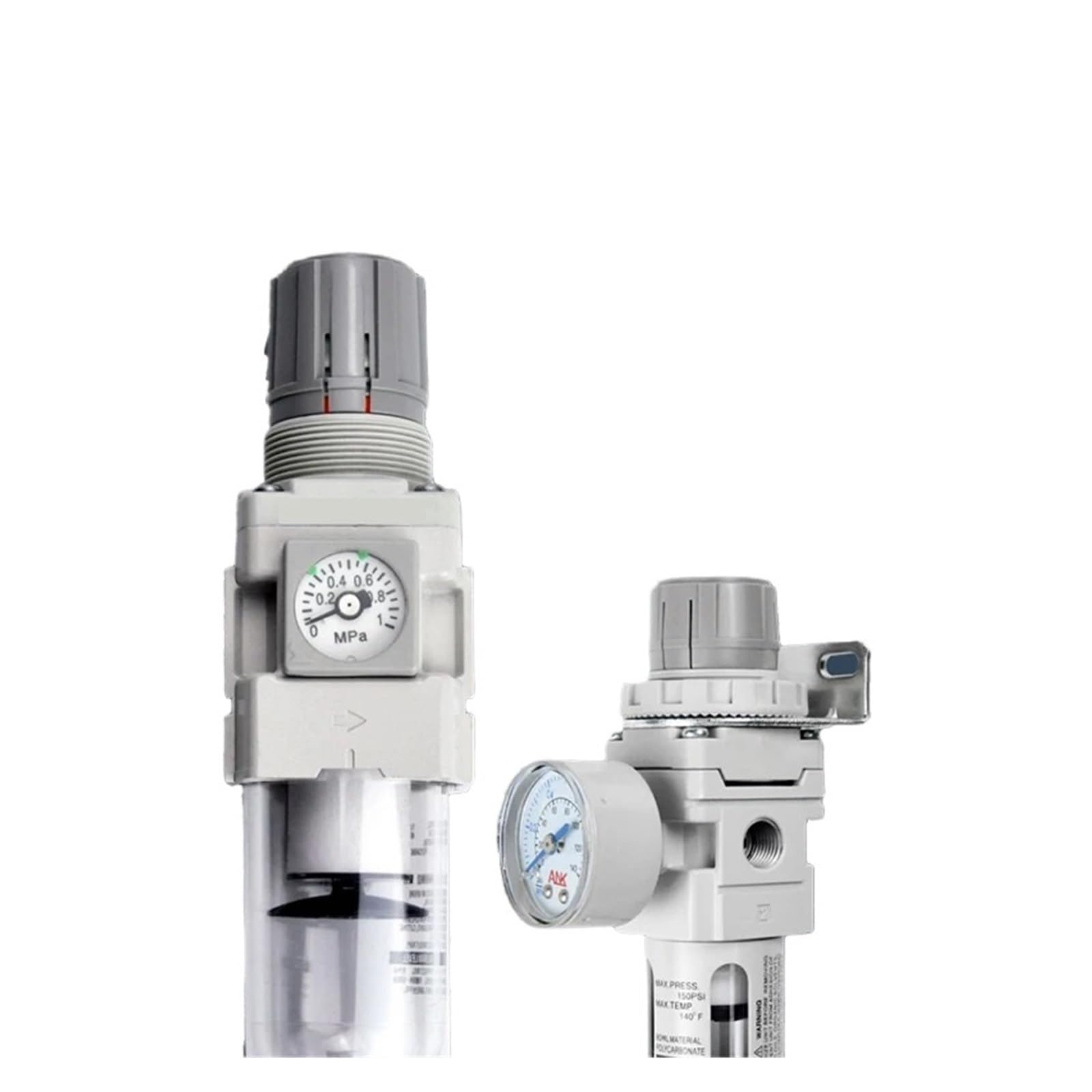 JJKKOZVQF 1PCS AW20/30-02E Air source oil-water separator air filter with pressure regulating valve filter pressure reducing valve(AW20-02DG)