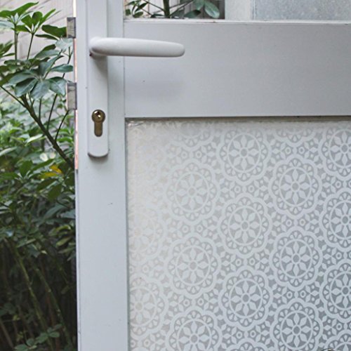Fancy-Fix Decorative Privacy Vinyl Glass Window Film 35.4in * 59in