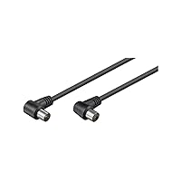 Goobay 11526 Cavetto Coax Antenna ad Angolo Coassiale (70 dB)