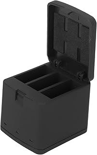 Carregador de Bateria Triplo, Carregador de Bateria Triplo da Câmera, Carregador USB Triplo, Carregador de Bateria Portátil da Mini Câmera, Design de Circuito, Proteção contra