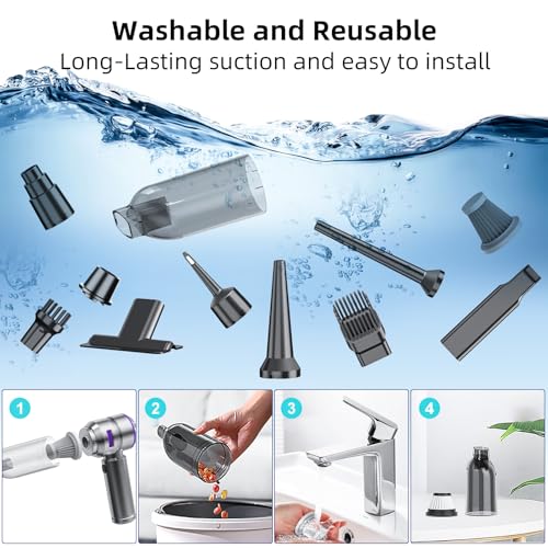 WINWEND VC-6659 Cordless 12V Car Vacuum — 22,000 PA Multi-Tool — view 8