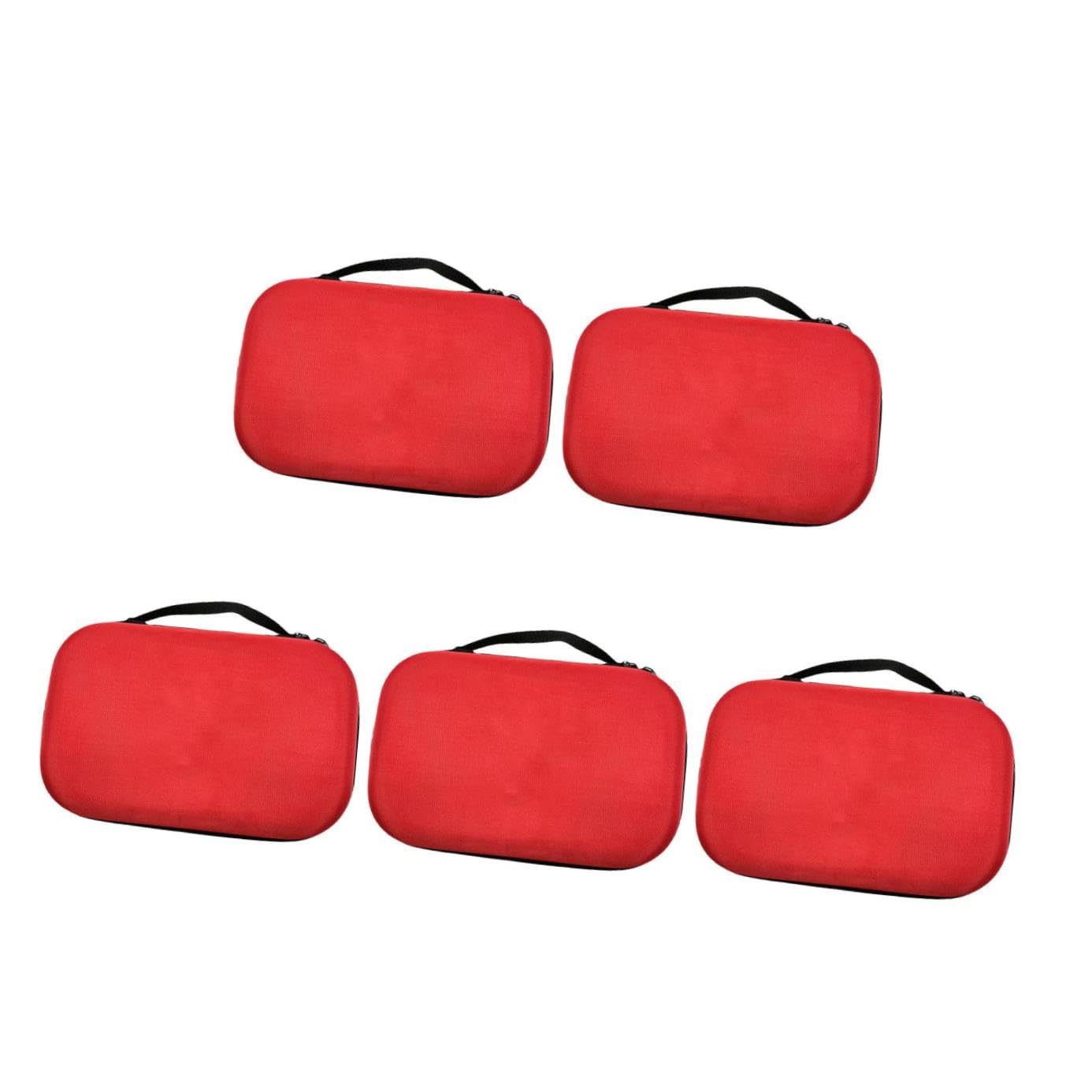 Beaupretty 5 Piezas Bolsa de Medicina al Aire Emergency Kit medicamento Equipo de Viaje Viajar Sacos para escombros contenedor portátil Bolsa de Primeros Auxilios de Viaje Largo Eva