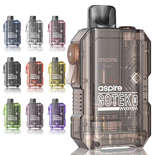 Aspire GOTEK X 電子タバコ ベイプ PODタイプ スターターキット 本体 アスパイア ゴーテック コンパクト スリム (アンバー)