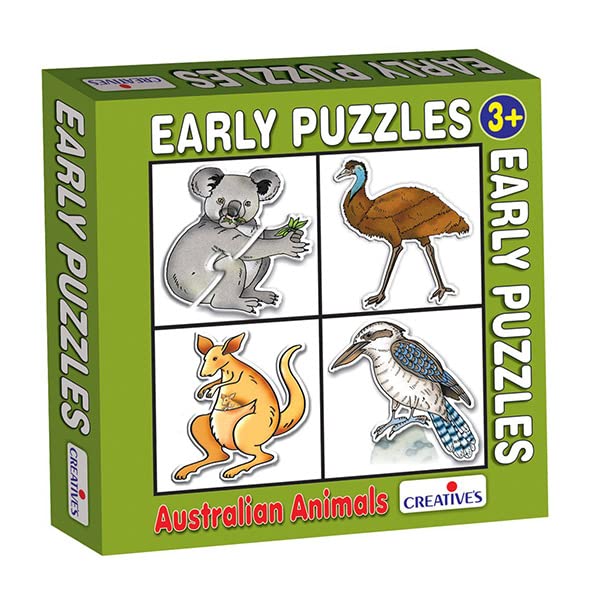 Image of Creative's Jigsaw Puzzles for Kids Age 3+ | 13-in-1 Early Learning Puzzle Value Pack | Animals, Transport, Birds, Fruits & Flowers Themes | Educational Preschool Puzzle Set