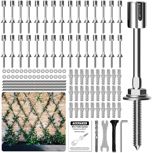 Acemaker Wire Trellis Kit for Climbing Plants