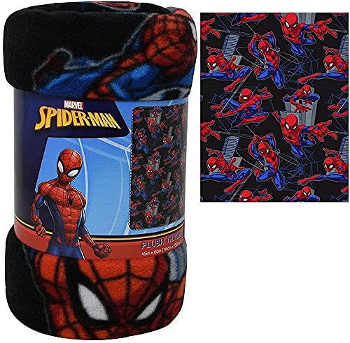 Upd Dark Spiderman Fleece Blanket - Warm And Cozy Spider-Man Throw #TOP1