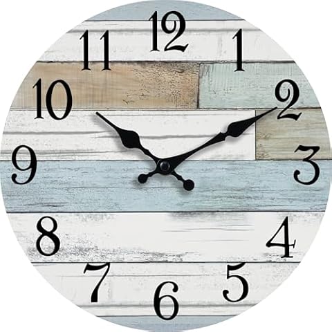 KECYET 8 Inch Silent Wall Clock Cover
