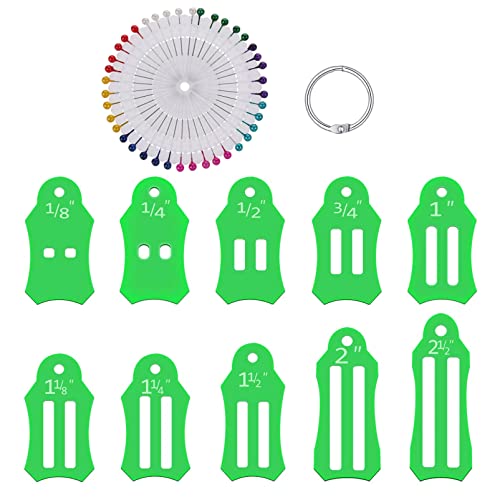 IWOWHERO 1Set Fabric Bias Tape Maker Binding Tool for Quilting Professional Grade Easy Fabric Folding for Sewing Projects Durable for Use