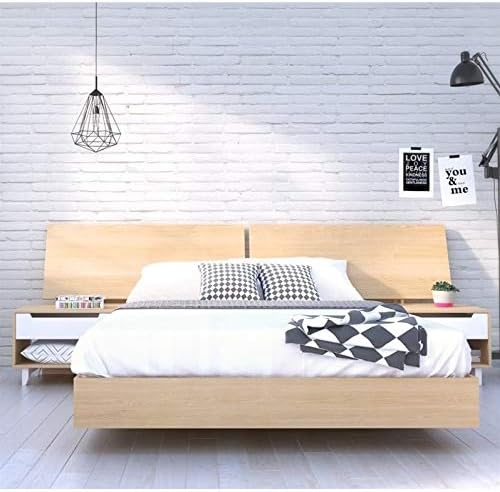 Nexera Nordik Queen Platform Bed In Map Panoramic Headboard Max 45 Off With