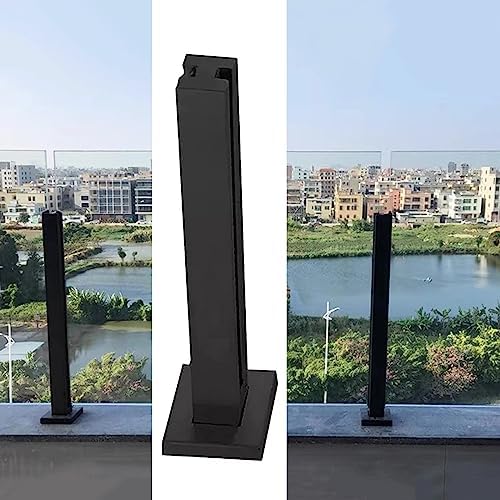 140cm Tall Hallway Railing Post - Complete Deck Railing System Kit for Exterior Steps, Villa Balconies & Stairways - Modern Home Safety Solution