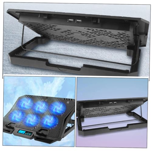 Base para laptop con ventilador de enfriamiento portátil miniatura 4