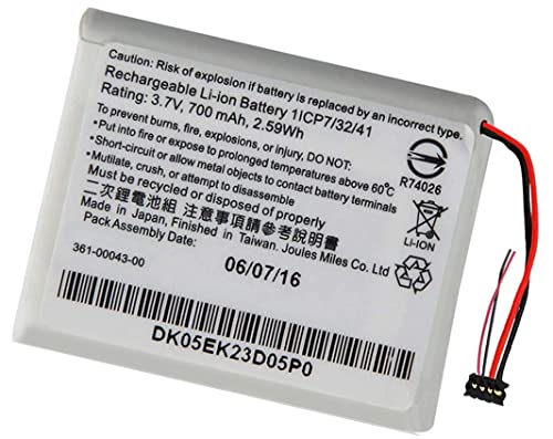 Amazon | 互換 Garmin 361-00043-00 700mAh/2.59Wh 互換用の