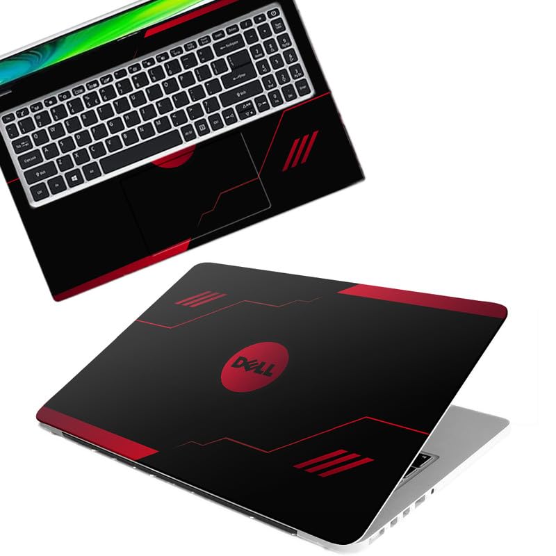 Image of Galaxsia DSGN 299 Full Body Laptop Skin Bubble-Free| Laminated & Removable | HD Quality Sticker for Laptops Upto 15.6 Inches Compatible with DELL