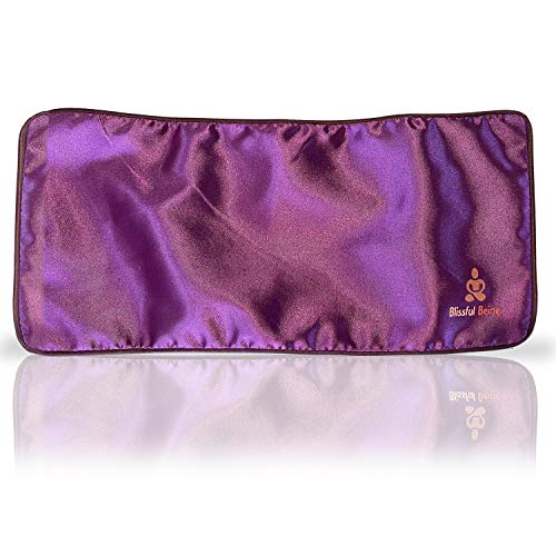 Blissful Being Satin Eye Pillow Case | Washable, Removable Cover