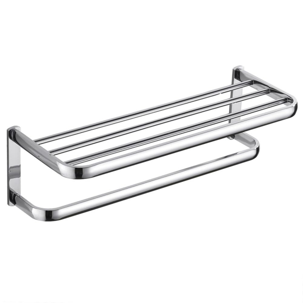 Set d'accessoires de salle de bain complet en laiton chromé 6 pièces