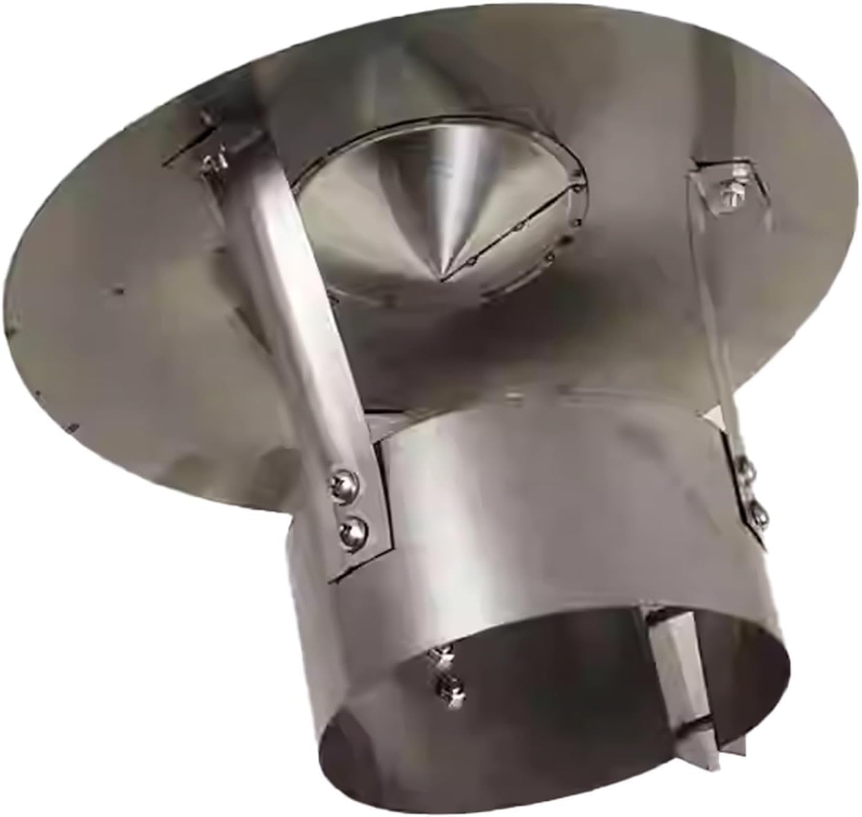 Stainless Steel Fireplace Chimney Cover, Cone Top Chimney Cap, Round Roof Rain Chimney Cover, Chimney Cap, Chimney Cover, Chimney Rain Caps, Fireplace Chimney Caps,140mm/5.5in