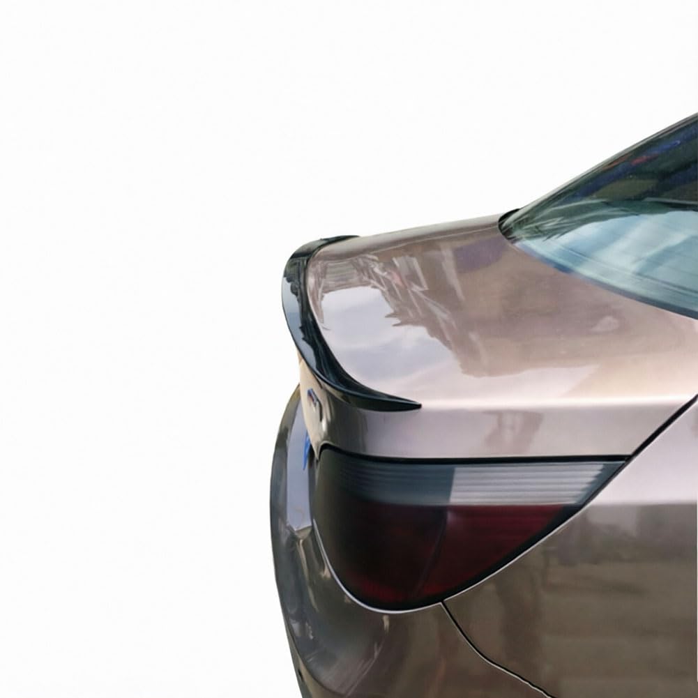 Kompatibel für BMW 5 Series E60 520i/523i 525Li AC 2004–2010, Auto-Heckspoiler, Festem Windabweiser, Hinteren Kofferraum-Dach-Sport-Splitter,unpainted