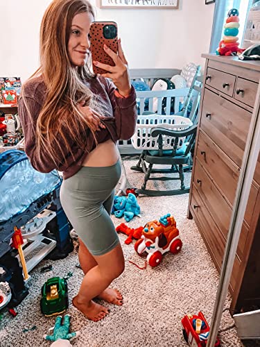 Tnnzeet 8" Buttery Soft Biker Shorts For Women – Print High Waisted Workout Yoga Athletic Shorts #TOP2