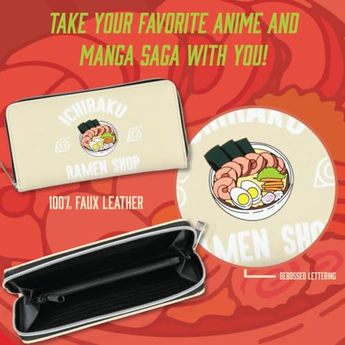 Bioworld Naruto Shippuden Ichiraku Ramen Shop Hidden Leaf Village Zip Around Wallet4