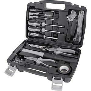 Amazon Basics Piece Household Tool Set