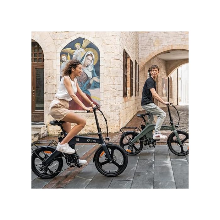 DYU Electric Bike 20 inch Foldable Pedal Assist - Image 5