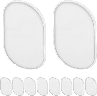 12pcs Non-Absorbent Silicone Makeup Sponge - ...