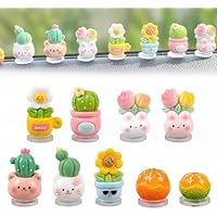 9 Piezas Decoración Para El Coche: Adorno En Forma Maceta En