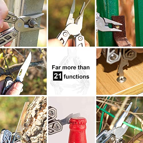 WETOLS-Multitool-Needle-Nose-Pliers21-in-1-Stainless-Steel-Multi-Tool-Pocket-Knife-with-Screwdriver-SleeveSelf-locking-Survival-Knife-with-EDC-Pouch-Great-for-Outdoor-Simple-Repair-Camping-Hiking