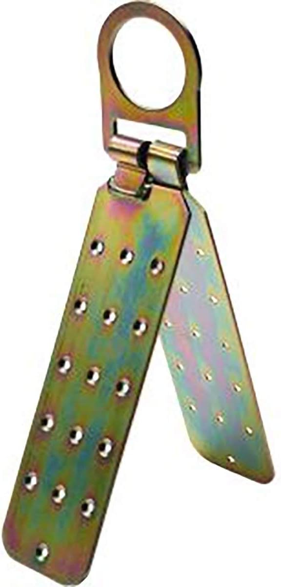 A210400 Plated Steel Roof Anchor with D-Ring, 1per Pack