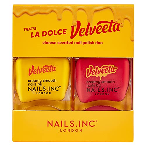 Nails.INC x Velveeta That’s La Dolce Velveeta Creamy Smooth Nail Polish Duo