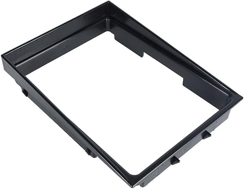 Moldura da coifa da alavanca de câmbio manual Rukse para Jeep Wrangler TJ 1997–2004 – Plástico preto