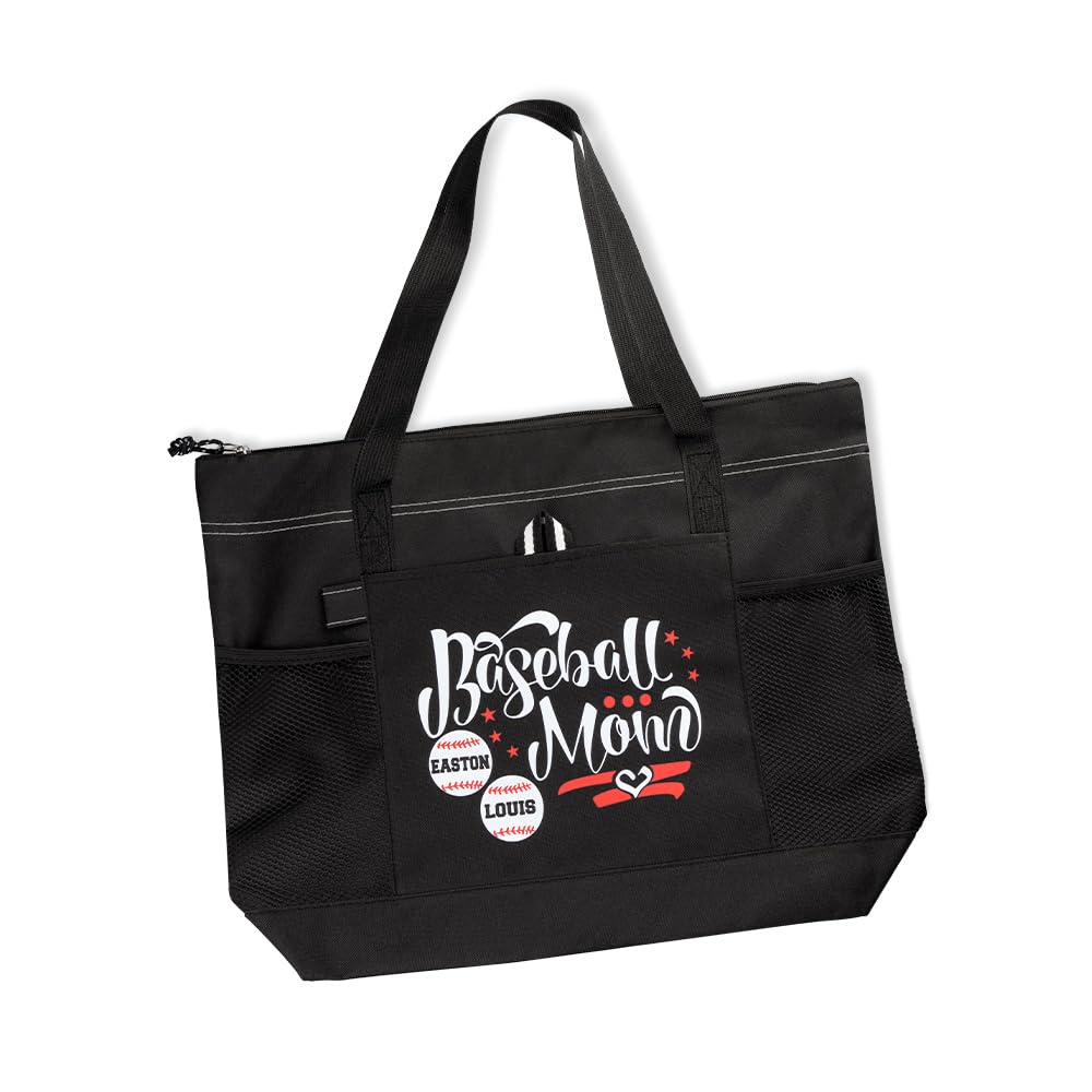 Personalized Baseball & Softball Tote Bag for Women