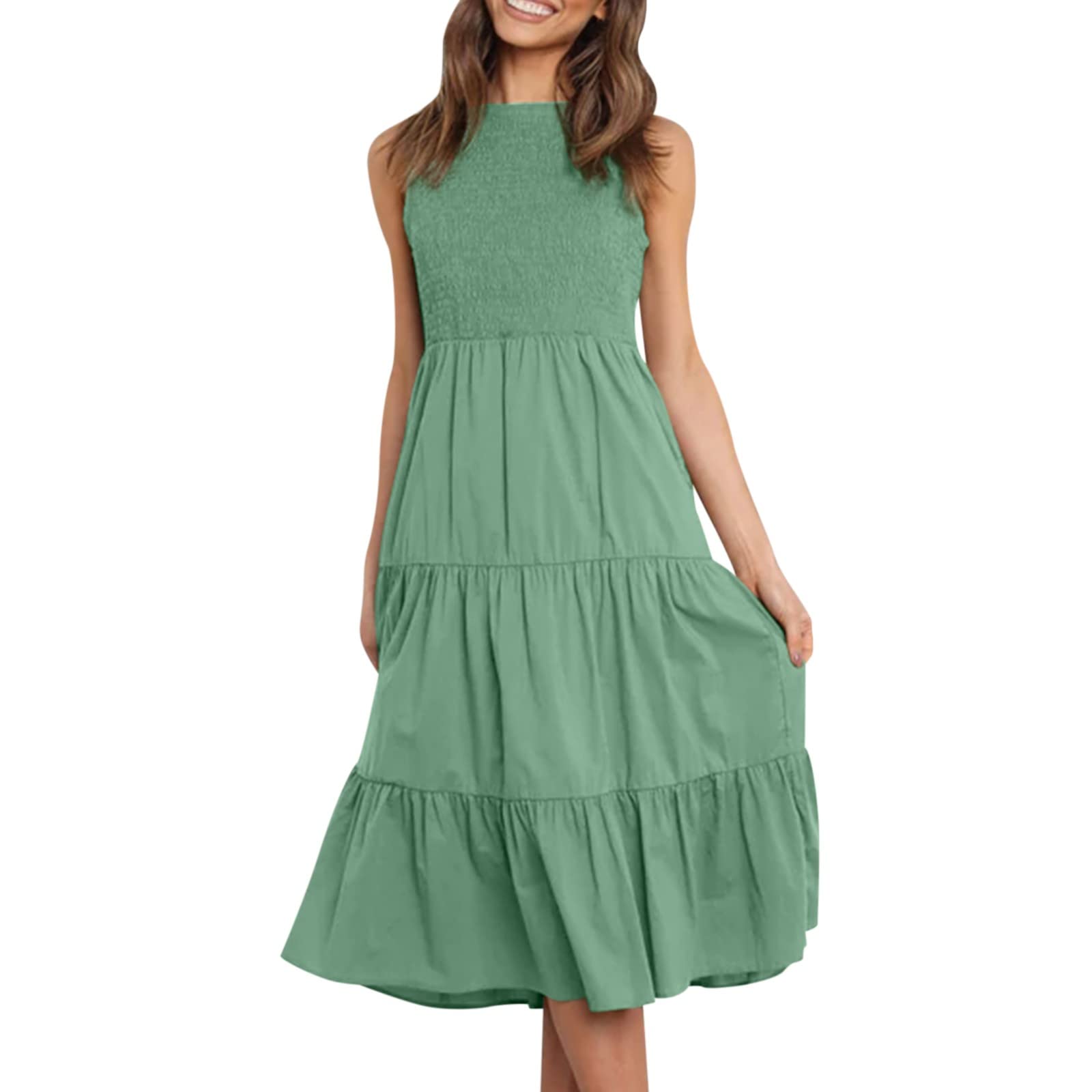 النساء يرتدين الزي الصيفي الخاص بـ (ميدي ماكسي) يرتدين ملابس (بوهو) النائمة