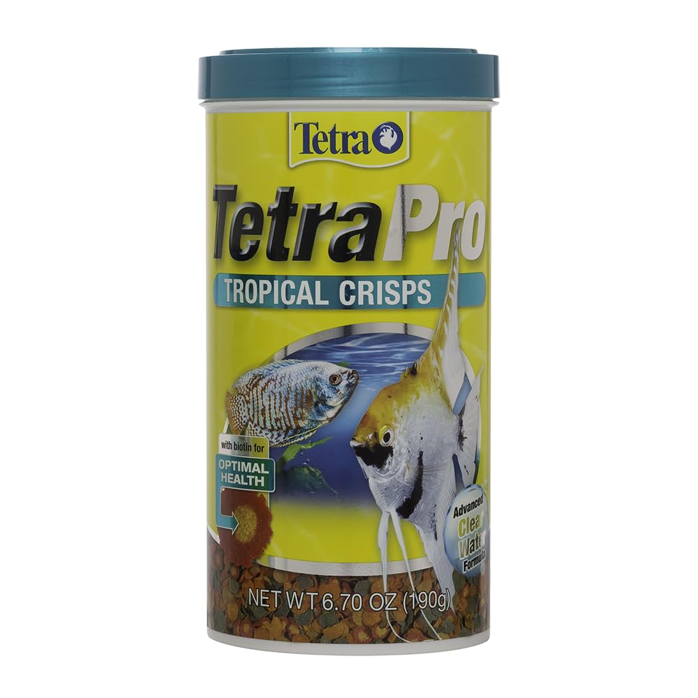 TetraPro Tropical Crisps, Fish Food, Advanced Clear Water Formula