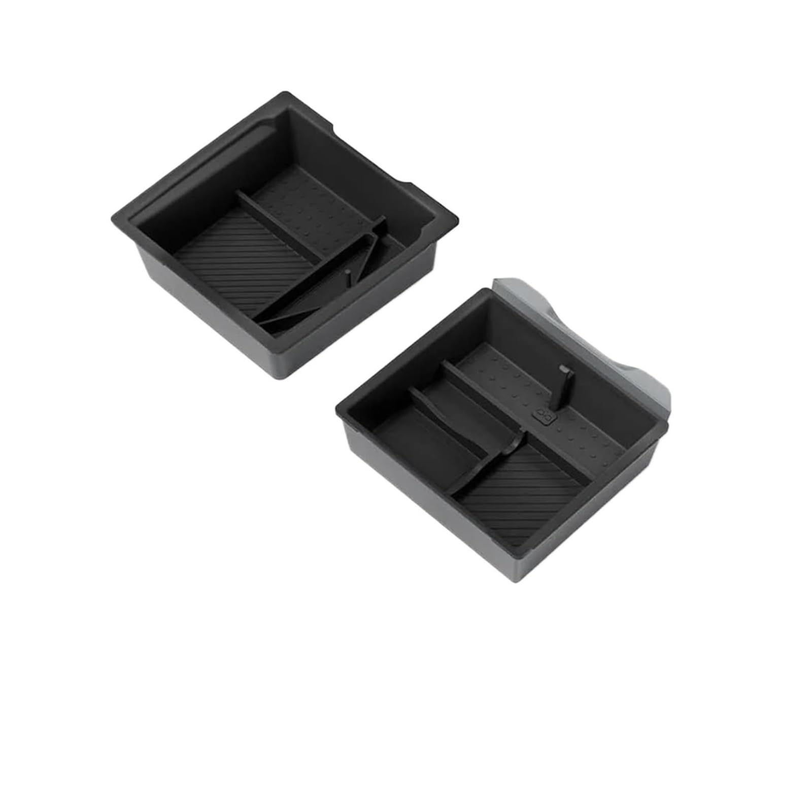 AHRPKAMERD Centre Console Organiser Tray For Tesla For Model Y For Juniper For 3 For Highland 2025 2026 Central Console Armrest Storage Box Cover Organizer Tray Car Armrest Storage Box