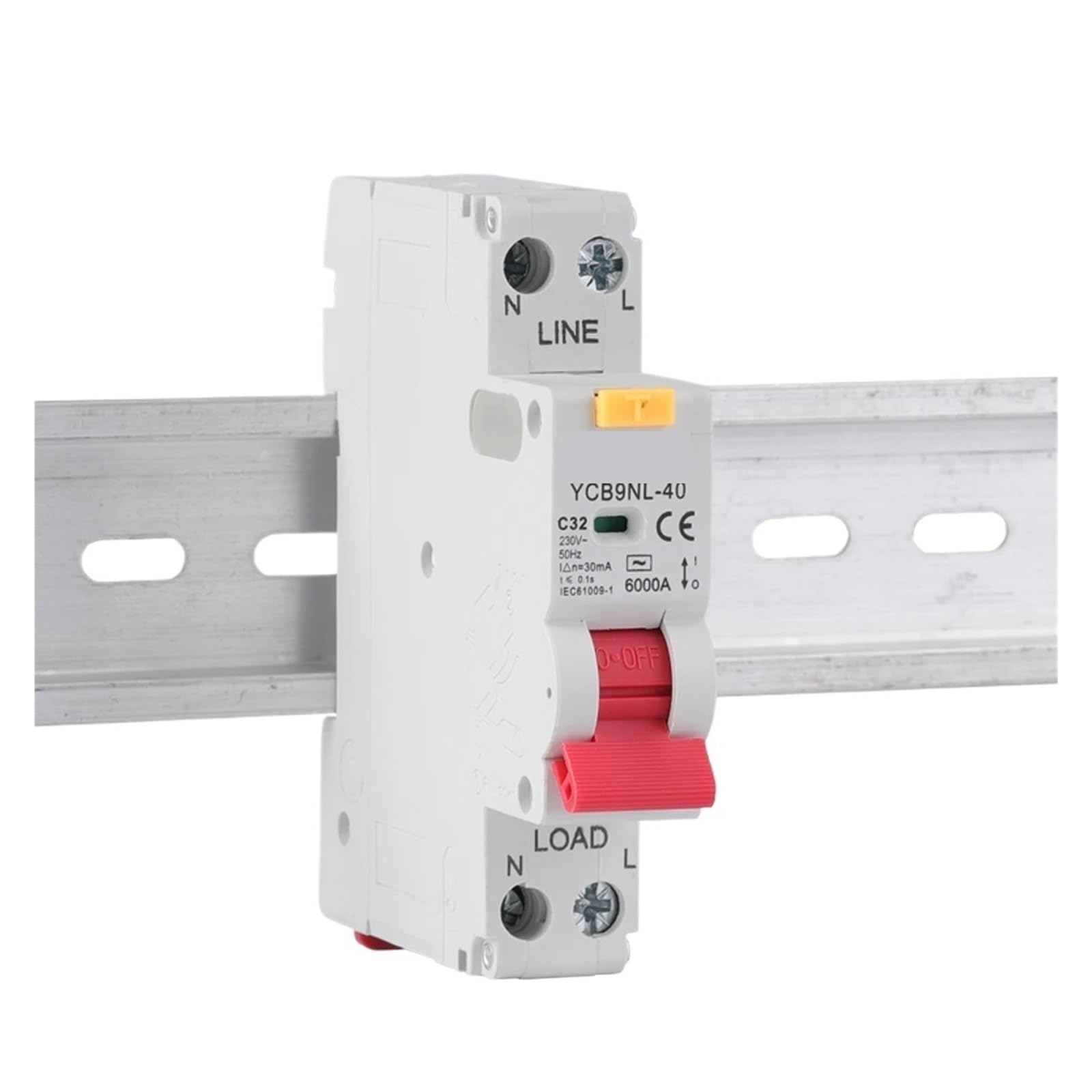 LEOTNNDQ 1pcs 230V 30mA Residual Current Circuit Breaker with Over Current Protection and short Leakage protection(40A)
