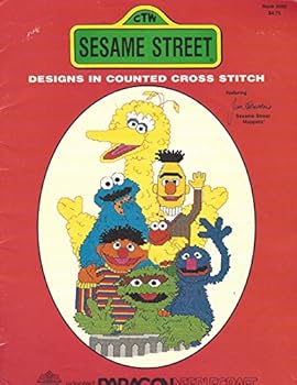 Sesame Street Designs in Counted Cross Stitch featuring Jim Henson's Sesame Street Muppets (Book, 5082)