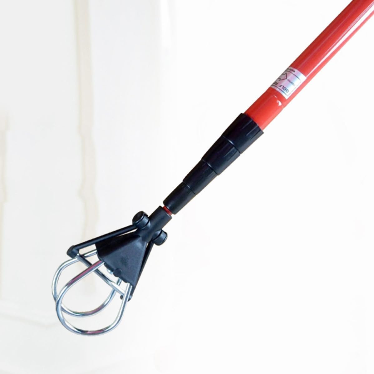 Five-Section Telescopic Golf Ball Retriever Scoop Grabber with Long Reach and Strong Grabber Aluminum Alloy Shaft Tool for Pond Beyond Boundary Fence