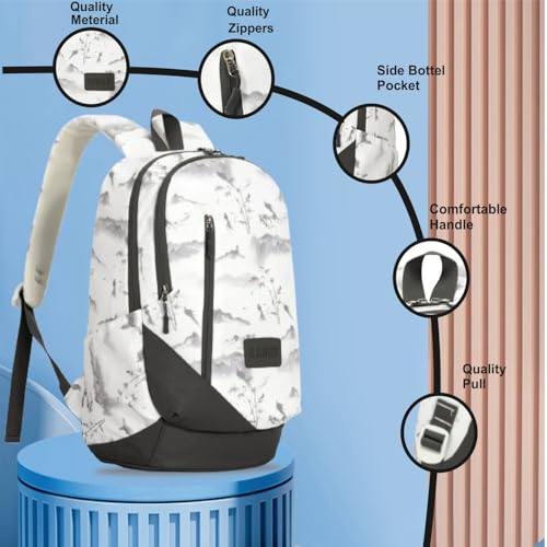 Image of Tinytot 26 Litre School Bag Water-Resistant Backpack - Unisex Large 18 Inches Multipurpose Travel Backpack for Boys & Girls, Men & Women- Ideal for College and School and office Use