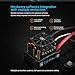 XC C12 Sensorless Brushless Motor ESC for RC Car, 2-3S Lipo,60A Continuous Current,4-6A、6.0/7.4V BEC,Applicable to 1/12 ON Road & Off Roads (XT60)