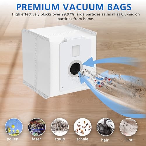 Image of 6 Pack Vacuum Dust Bag for LG CordZero All-in-One Cordless Cleaner