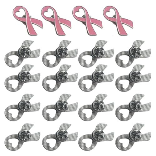 Épingle cancer du sein lot de 20 broches pour sensibilisation femme