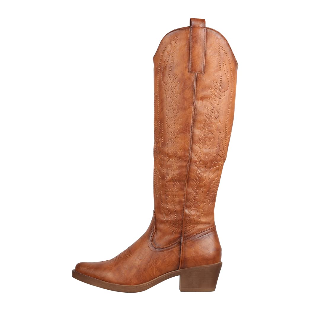 Elara Damen Cowboystiefel Chunkyrayan