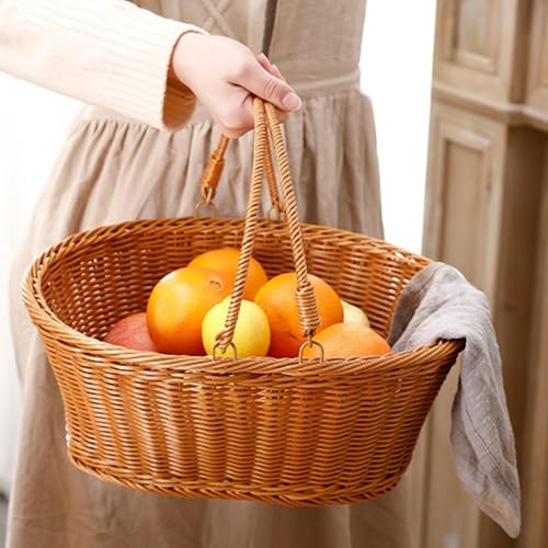 Organizador de cestas con soporte para frutas e interiorismo 5