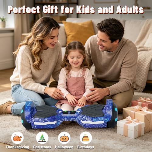 Image of SIMATE Scooter, Bluetooth Speakers and LED Light-Up Wheels, APP Control, Dual 250W Motors, 8.5 mph Max Speed & 8.5 Miles Max Range, Gifts for Kids Adults Girls Boys