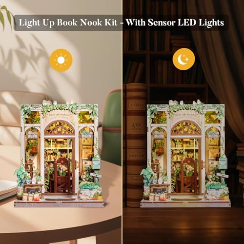 Fsolis Green Life's Bookshop Book Nook Kit thumbnail 4