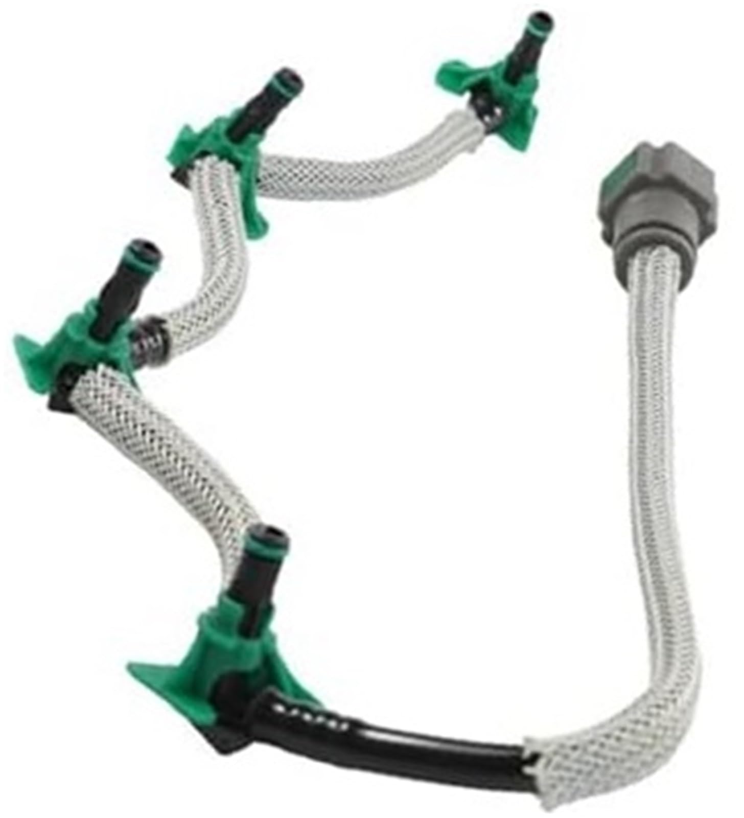 fhjwqronte fuel leak off pipe Guuscar Injector Fuel Return Leak off Pipe, for Ford, for Focus, for Fiesta for Mondeo Bmax AV6Q9K022CA 1742836